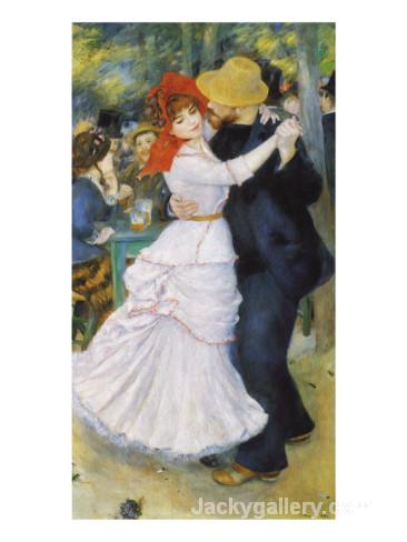 Dance at Bougival by Pierre Auguste Renoir paintings reproduction